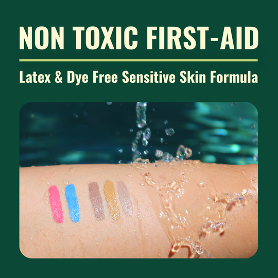 Colored Liquid Bandage | Hibiscus Pink (.3 oz) Waterproof