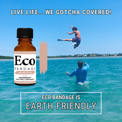 Eco Bandage Antiseptic Colored Liquid Bandage Hibiscus, 0.3 oz