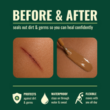 Liquid Bandage Honey & Mocha 2-Pack, Medium to Dark Skin Tones