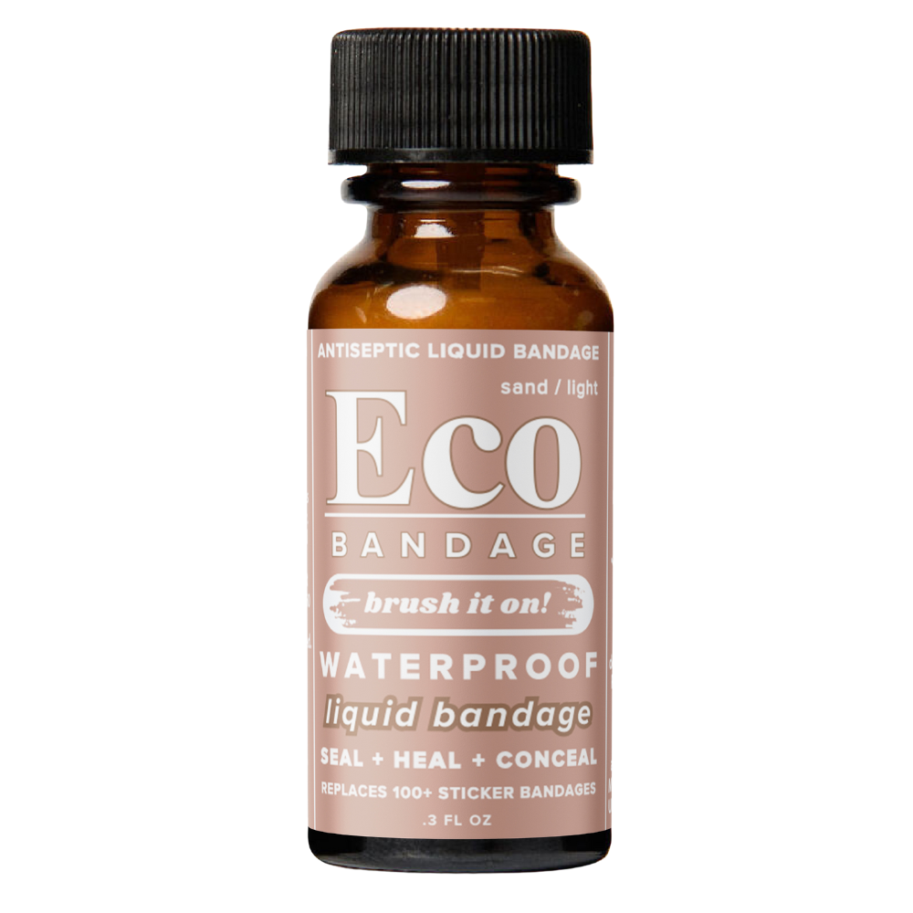 Eco Bandage Waterproof Colored Liquid Bandage, Sand (.3 oz), Seals & Conceals.