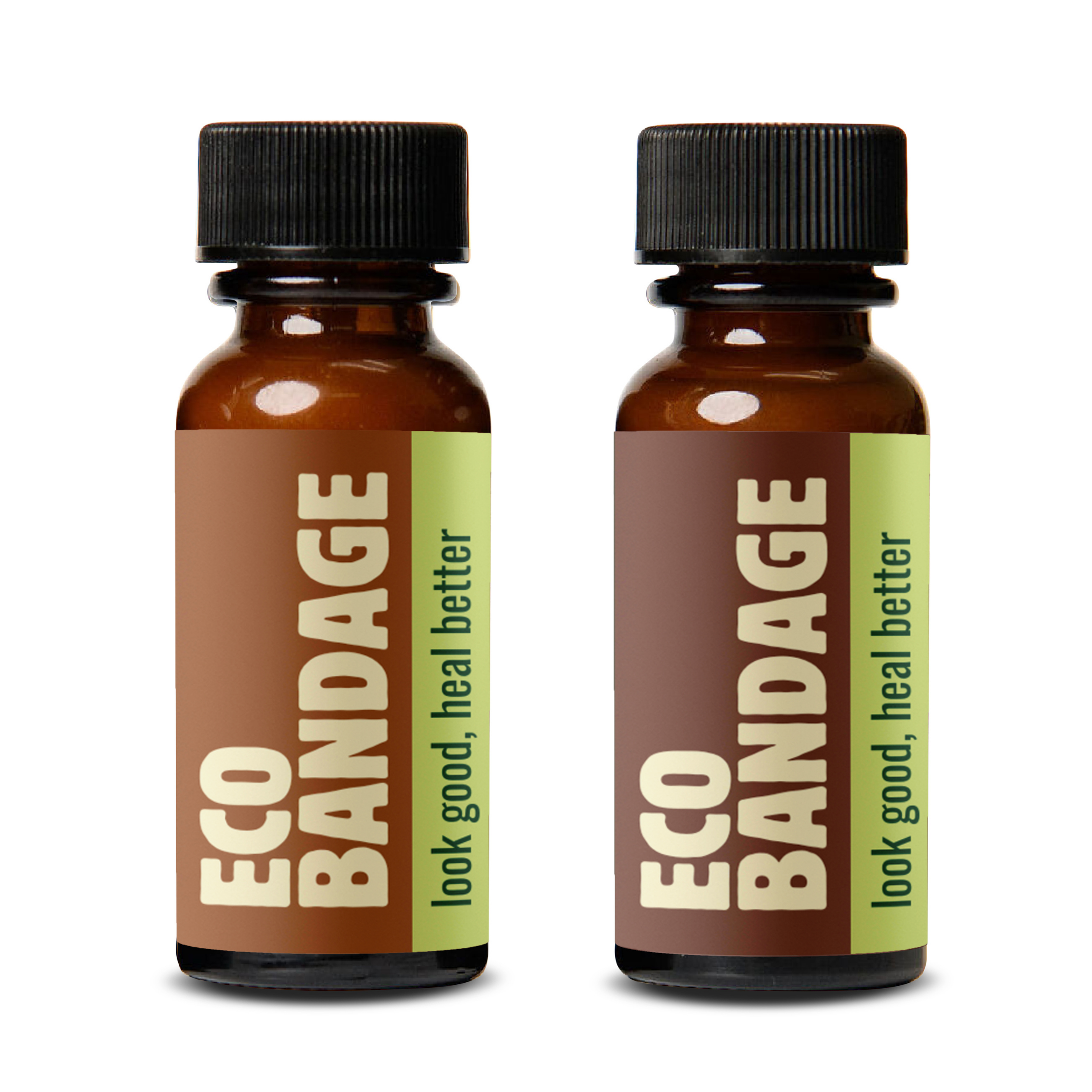 Liquid Bandage Honey & Mocha 2-Pack, Medium to Dark Skin Tones