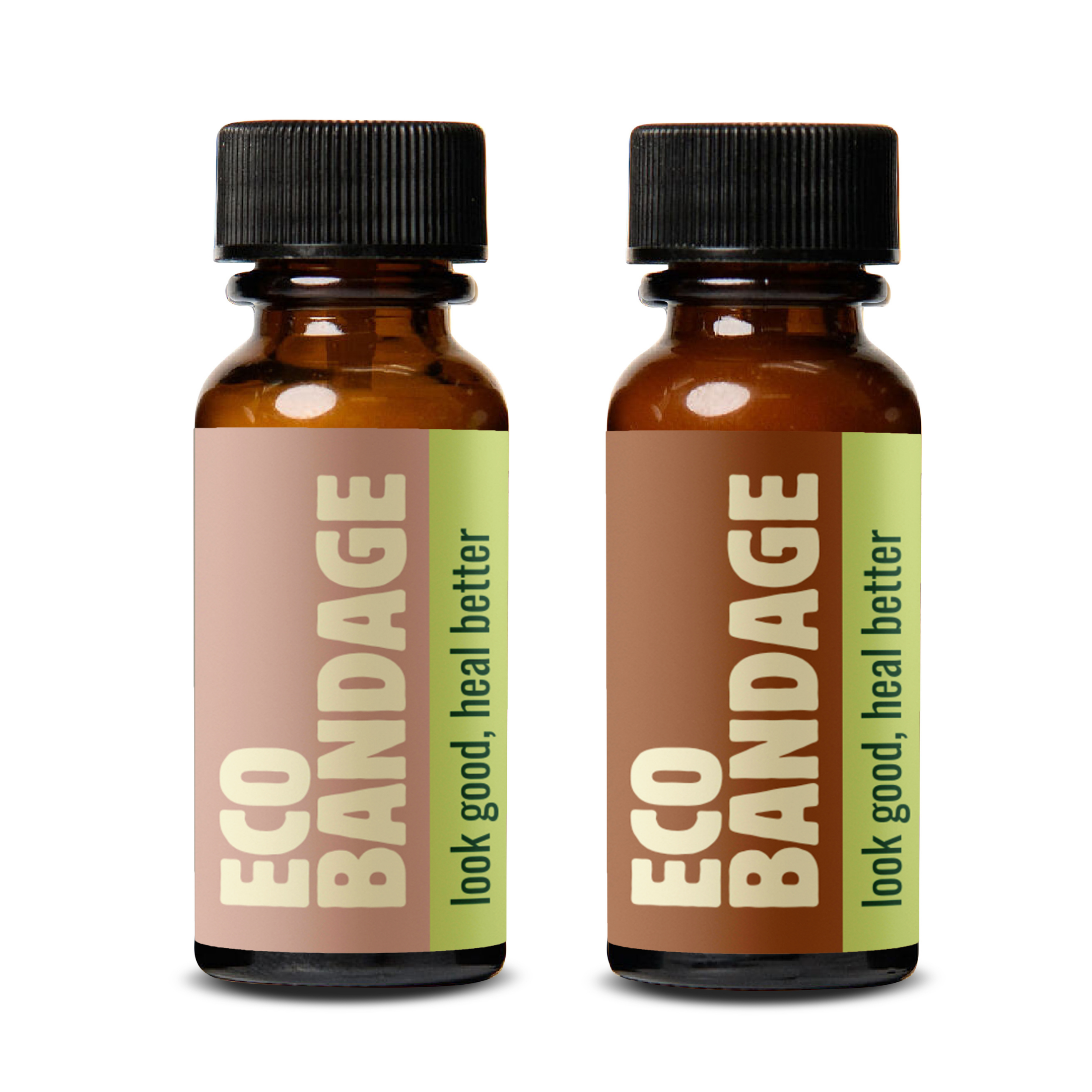 Liquid Bandage Sand & Honey 2-Pack, Light to Medium Skin Tones